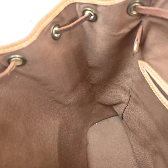 LOUIS VUITTON Montsouris MM Backpack Bag Monogram Leather Brown M51136 13SH732 - Picture 11 of 13